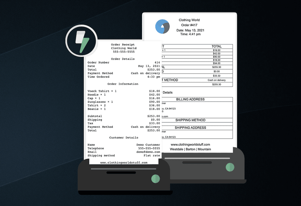 Print custom order fulfillment documents with BizPrint.