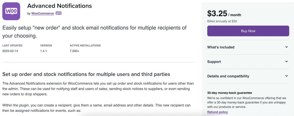 Advanced Notifications for WooCommerce