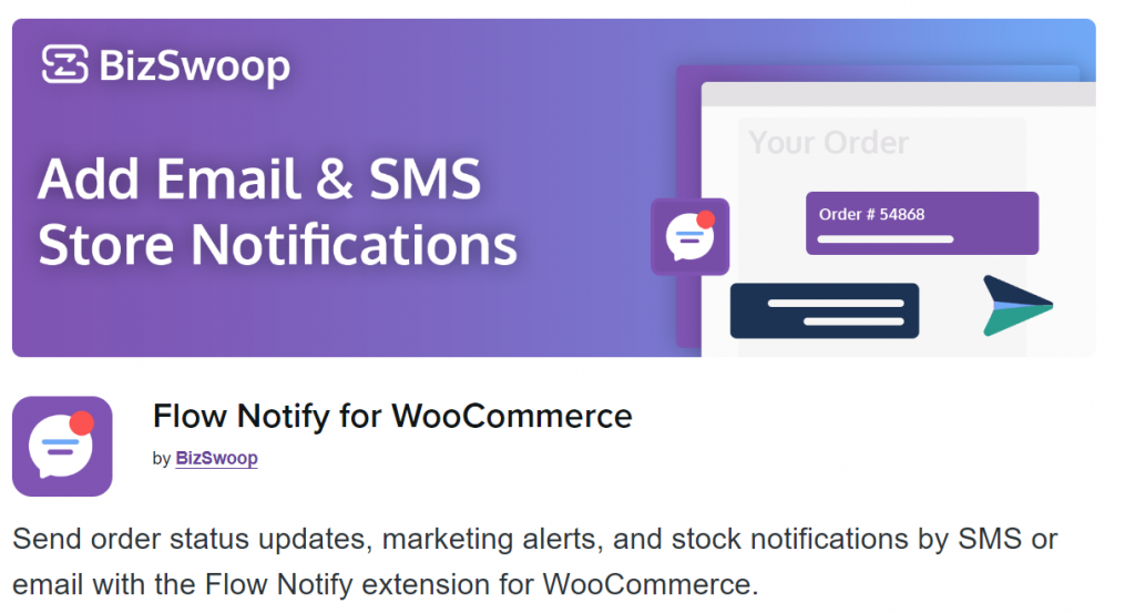 Flow Notify for WooCommerce