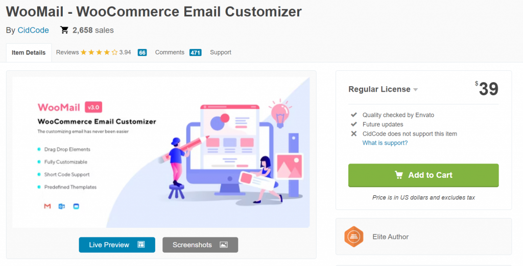WooMail WooCommerce Email Customizer Plugin